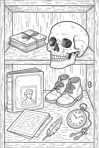 Ausmalbilder-Totenkopf-für-Erwachsene-3
