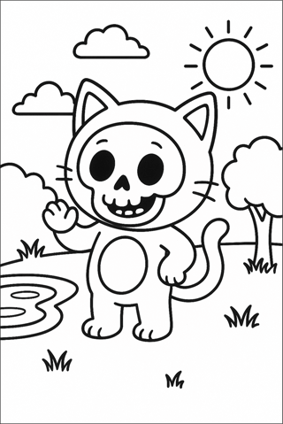 Ausmalbilder-Totenkopf-für-Kinder-1